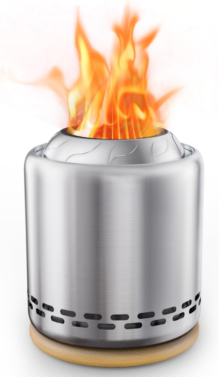 Portable Mini Fire Pit with Travel Bag